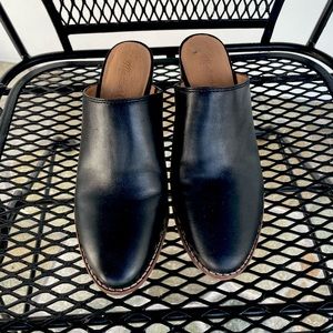 Madewell Harper mule 8.5 black